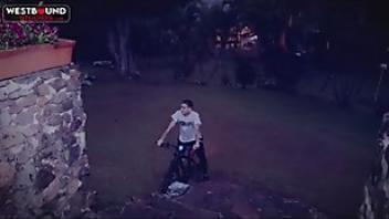 Young latina sofia ruiz gets fucked in her bedroom by complete stranger fucks stranger