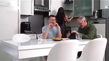 Stepmom cant keep her hands off of me6zyr helping hands