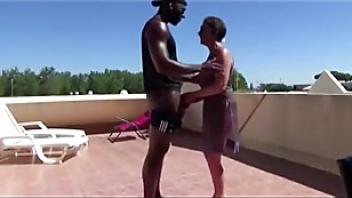 Cuckold wife fucked by stallion on the last day of vacationj7ocg teasing cuckold