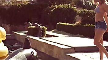 Kate england plays strip poker w not stepdad2hqw table england