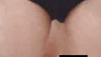 At the athletic meet voyeur a super cute girl in bloomers cummz super