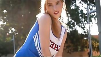 The athlete touched the big milkings of his faithful fanidxfii5 pussy touched