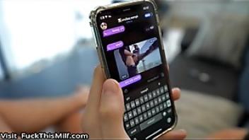 My stepsister caught her jerking off and let me cum on her big titsegxgh daughter caught