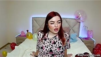 Redhead amateur babe nicolpot strips pajamas and shows tattoos on webcam harrison shows