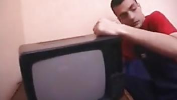 Blonde granny fucks hard with the sweetheart of her daughters friend 240p english friend