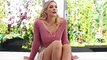 Perfect body blonde seemed so shy and innocent but once she got a bbc she went wildanwf shaved perfect