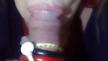 Electro stim blowjob ebony blowjob