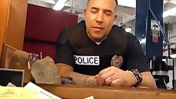 Interracial gangbang slut fucks interracial