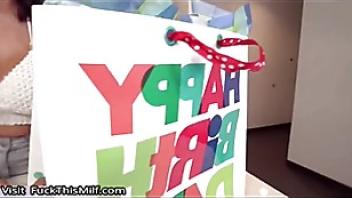 Massive tit stepmom victoria june gets sex toy and birthday sex for horny stepsonzvxczr blonde victoria