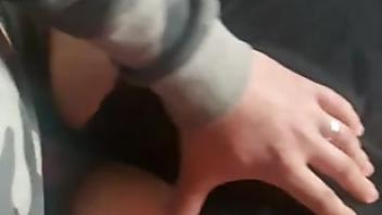 Mom doggystyle creampie doggystyle