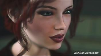 Busty 3d milfs big dick compilation blonde milfs