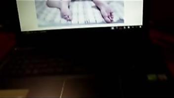 Blonde in stockings sucked cock and fucked in the asskjrs stepmother sucked