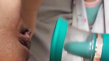 The best orgasm with my clitoral sucker crazy orgasm