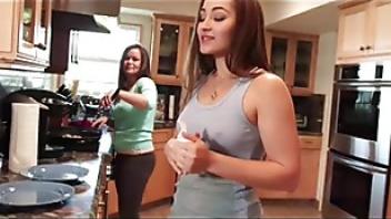 Stepsisters hot friend is danc1ply elastic stepsisters