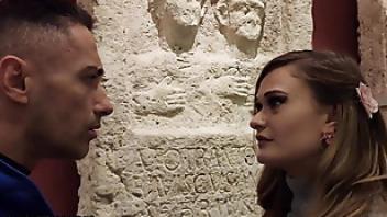 Bratty british babe honour may goes to history museum w step dad immoral family 4k fucks family