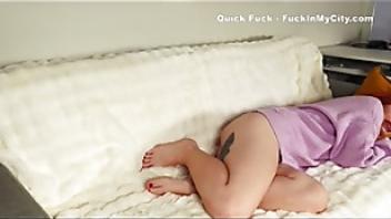 Helping step sister relax with a special bedtime treatmentsomg7cy brother sister