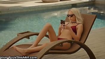 Sexy blonde fucked by step brother story brother