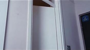 A guy fucked his stepmothers friend hard after seeing her naked in the bathroomopxyy fucks friend