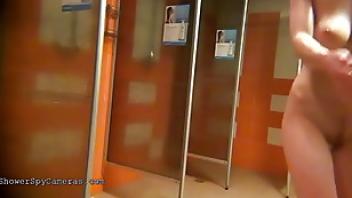 Spy on russian women of all ages in public bathroom gorgeous women