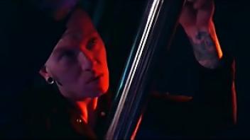 Latina stripper banged fondles stripper