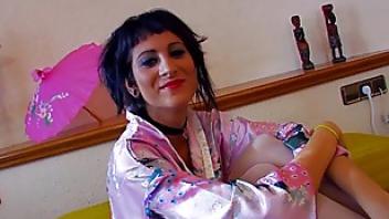 Big hairy pussy brunette fucked deep and hard sloppy pussy