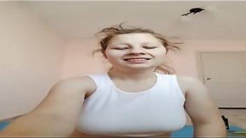 Dormaf gives titjob good hot friend 02 boobs titjob