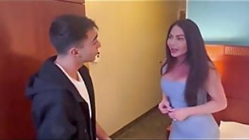 Alina fucks the bellboy in hotel room0qbs dagfs hotel