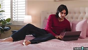 Petite latina teen natalie brooks doesnt like condom on her bfs big dick curly latina