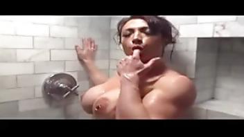 Bm cum in shower night shower