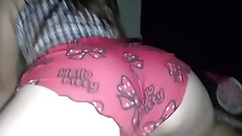 Horny stepdaughter rides her stepdad busty stepdaughter