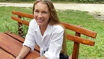 Open the ass for a stranger in the car 2zgl8 black stranger