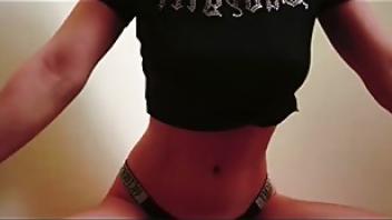 Hot latina girl has shown me her new lingerie set and riding on my dick until i cumwvcrjz anally riding