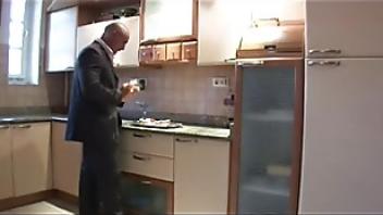 Sexy teen babe gets fucked by her dad friend australian friend