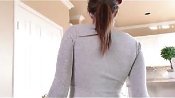 My boyfriends dad makes me cumdxdj blonde makes