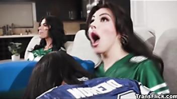 Ariel pretends to make her infamous rye bread party dip gangbang party