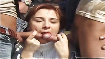 Outdoor orgy african outdoor