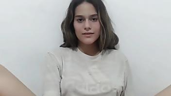 I watch my cute stepsister getting dressed to go out with her boyfriend and i fuck her hard in exchange for giving her permission buddy stepsister