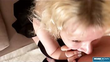 Blonde babe kate cant get enough of his dick cheating blonde