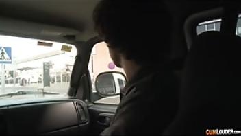 Busty big ass latina gets fucked in a van sensual jane timer latina