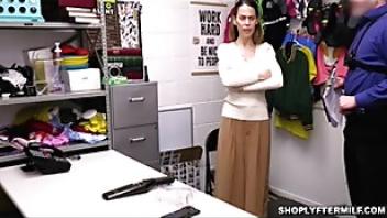 Mckenzie submit herself to officer mike for her stepson gianna officer