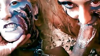 My pet is a zombie and i teach him to fuck daughter teach