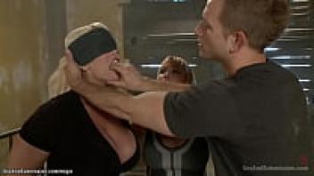 Huge tits bound milfs are fucked fucks bound