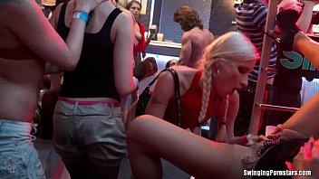 Slutty party lesbians fingering slits redhead lesbians