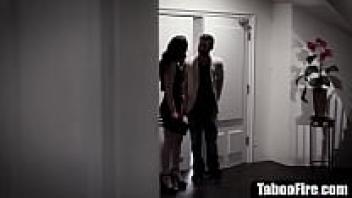 Closeted lesbo stepmom fucked by stepson amp his date blonde stepmom